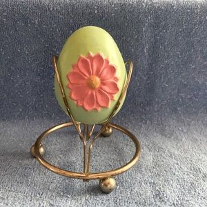 Decorative Ceramic Egg in stand